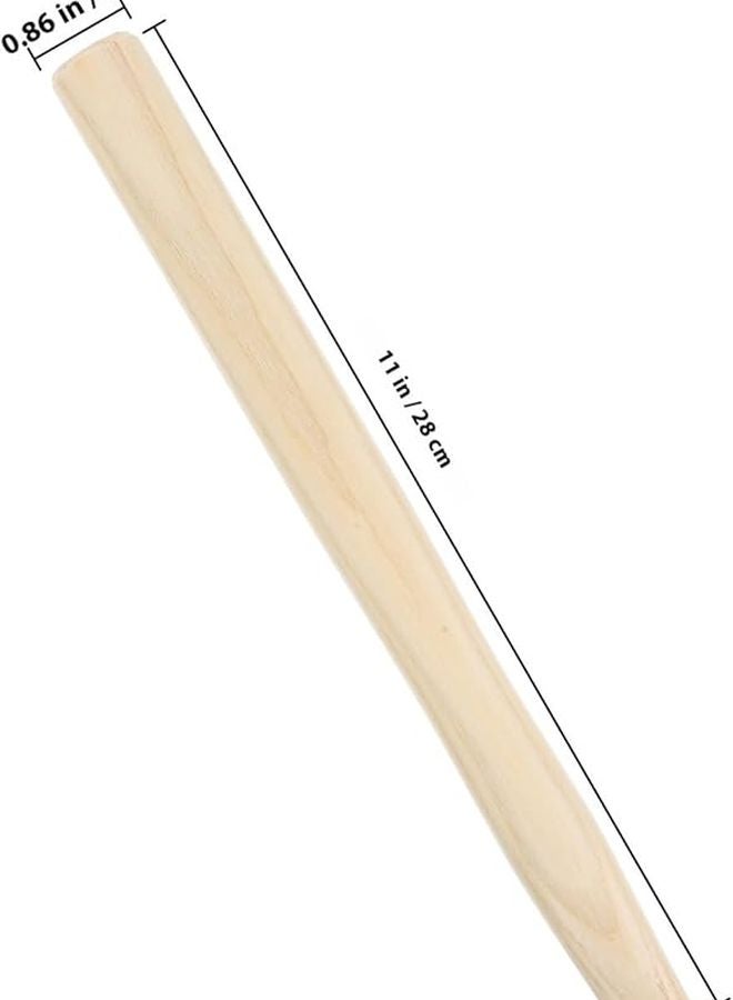 Wooden Hammer Handle Replacement Octagonal Shaft for Camp Axe and Hatchet Outdoor Use - Image 2